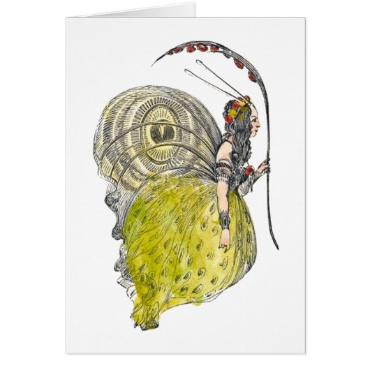 Fantasy Butterfly Fairy met Wings (Voorkant)