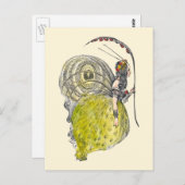  Fantasy Butterfly Fairy met Wings Briefkaart (Voorkant / Achterkant)