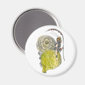 Fantasy Butterfly Fairy met Wings Magneet (Voorkant / Achterkant)