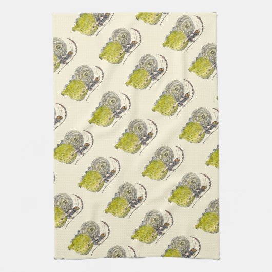  Fantasy Butterfly Fairy met Wings Theedoek (Verticaal)