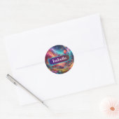 Fantasy Butterfly Label Sticker (Envelop)