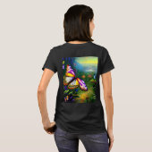 Fantasy Butterfly Reis T-shirt (Achterkant volledig)