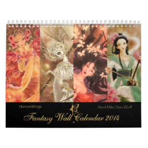 Fantasy Calendar 2014 - Art van Mitzi Sato-Wiuff Kalender