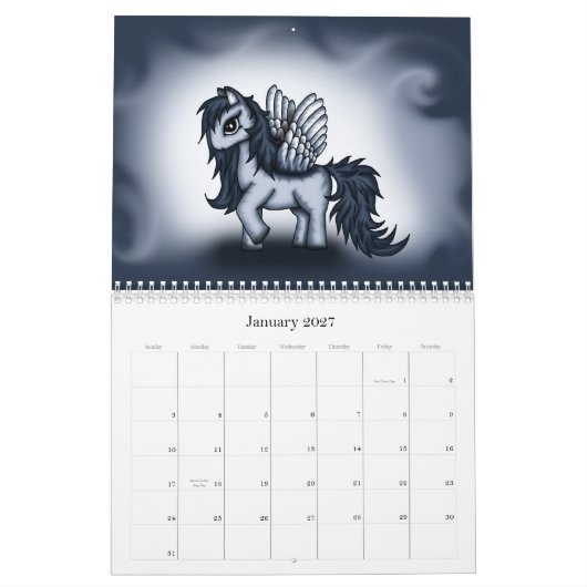 Fantasy Calendar Kalender (Jan 2027)