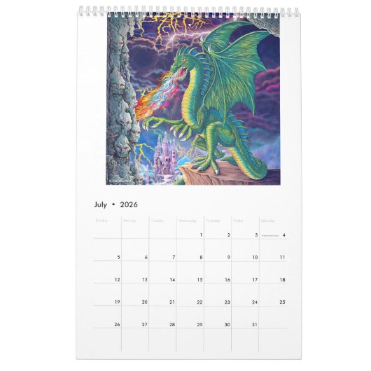 Fantasy Calendar Kalender (Jul 2026)