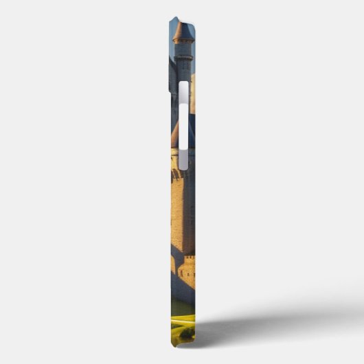 Fantasy Castle iPhone Case - Middeleeuwse kunst (Achterkant / Links)