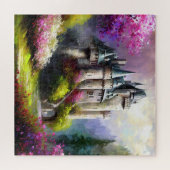 Fantasy Castle Jigzaag Puzzle Legpuzzel (Horizontaal)