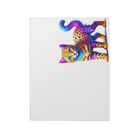 Fantasy Cat Notitieblok (Gedraaid)