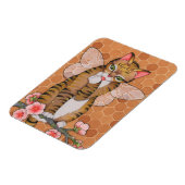 Fantasy Cats Oracle bevestiging - Patronen Magneet (Linkerzijde)