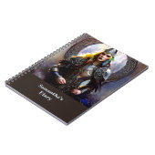 Fantasy Celtic Warrior Queen Notitieboek (Linkerzijde)