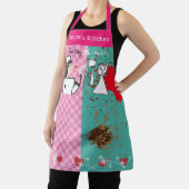Fantasy chef-kok met rommelkok, gepersonaliseerd k schort (Insitu)