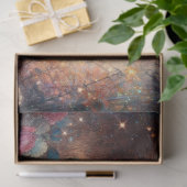 Fantasy Cheshire Cat en Alice Decoupage Tissuepapier (Geschenk)