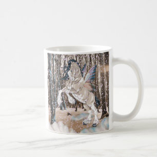 Fantasy Clydesdale Horse Fairy Koffiemok