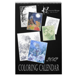 Fantasy Coloring Calendar Kalender