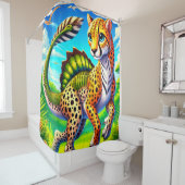 Fantasy Creature Douchegordijn (In situ)