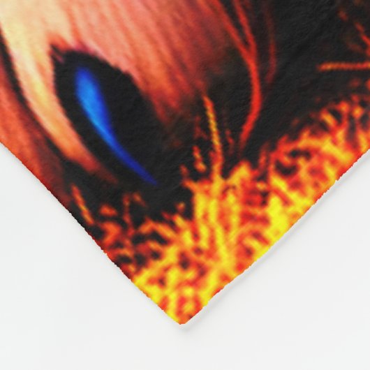 Fantasy Creature Fleece Deken (Hoek)