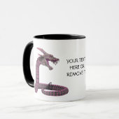 Fantasy Creature Pink Paars Mok (Voorkant links)