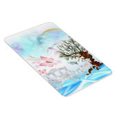 Fantasy Crystal Horse Carriage Magneet (Rechterzijde)