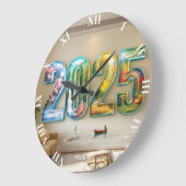 Fantasy Cute 2025 Four Numbers Grote Klok (Hoek)