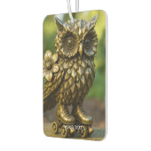 Fantasy Cute Brass Owl Skates Luchtverfrisser (Links)