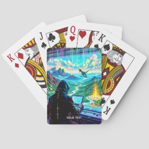 Fantasy Cute Fantastisch Ren Park Pokerkaarten