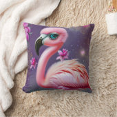 Fantasy Cute Kawaii baby flamingo Kussen (Deken)