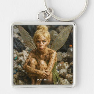 Fantasy Cute Klein Vuil Wezentje Sleutelhanger