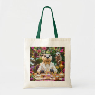 Fantasy Cute Otter Theepartij Tote Bag
