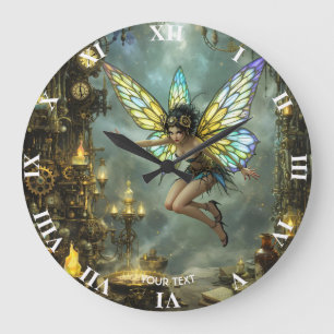 Fantasy Cute Pixie Vlindervleugels Grote Klok