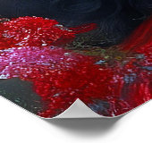 Fantasy Cute Red Fairy Princess Poster (Hoek)