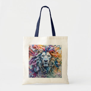 Fantasy Cute Smeltende Was Leeuw Tote Bag