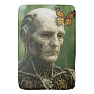 Fantasy Cute Surrealisme Vlinder Gezicht Badmat