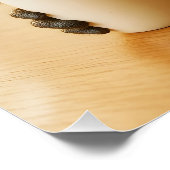 Fantasy Cute Very Tired Bee Perfect Poster (Hoek)