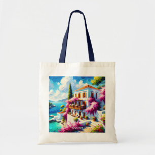 Fantasy Cute Zee Villa Huis Tote Bag