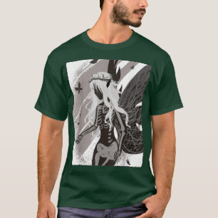 Fantasy Death Gothic Skeleton Fairy Aesthetic Fair T-shirt