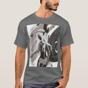 Fantasy Death Gothic Skeleton Fairy Aesthetic Fair T-shirt