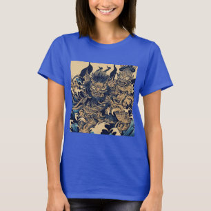 Fantasy Demons - Woodcut 2 T-shirt