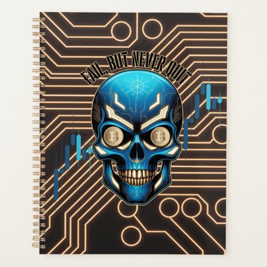 Fantasy Design | Crypto Btc | Motivation | Blue (Devant)