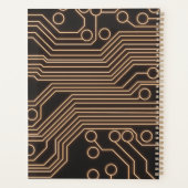 Fantasy Design | Crypto Btc | Motivation | Blue Planner (Achterkant)