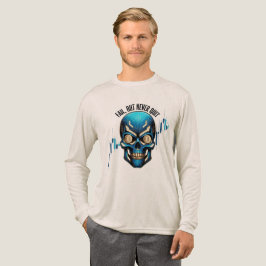 Fantasy Design | Crypto Btc | Motivation | Blue Tri-Blend Shirt