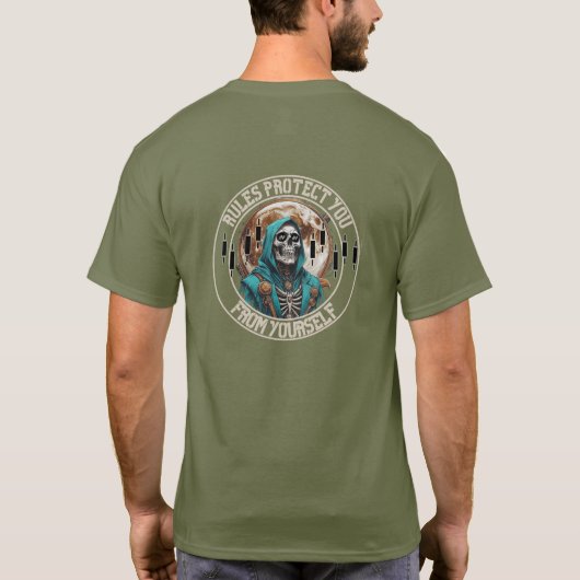 Fantasy Design | Grim Reaper | Motivation T-shirt (Achterkant)