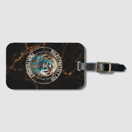 Fantasy Design marble | Grim Reaper | Motivation Bagagelabel