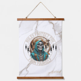 Fantasy Design Marble | Grim Reaper | Motivation Hangend Wandkleed