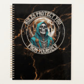 Fantasy Design marble | Grim Reaper | Motivation Planner (Voorkant)