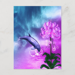Fantasy Dolphin Briefkaart