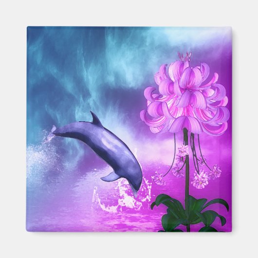 Fantasy Dolphin Magneet (Voorkant)