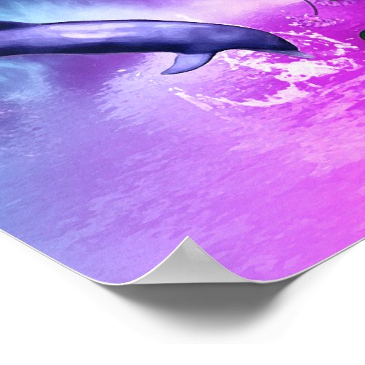 Fantasy Dolphin Poster (Hoek)