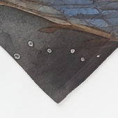 Fantasy draak Fleece Deken (Hoek)