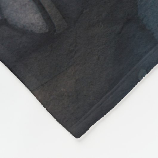 Fantasy draak Fleece Deken (Hoek)