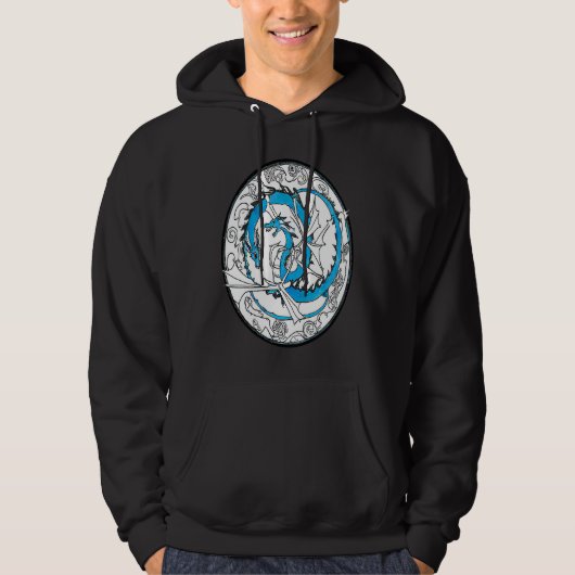 Fantasy dragon  14 hoodie (Voorkant)